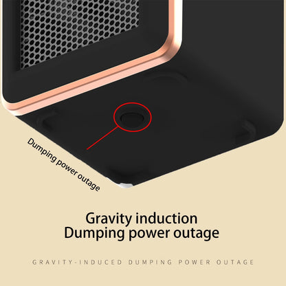 Electric Space Heaters for Indoor Use Space Heater 1200W Heaters Portable with Thermostat Fast Heating Ceramic Room Small Heater with Heating and Fan Modes for Bedroom Office