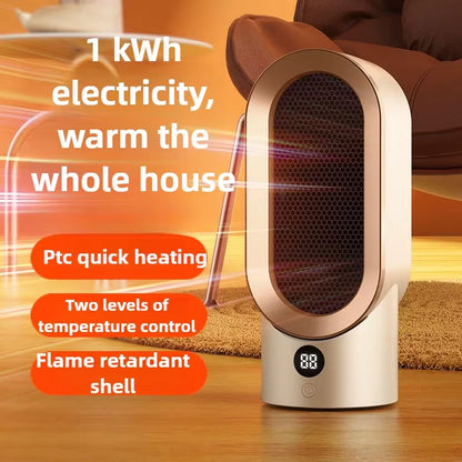 Heater, Warm Air Machine, Household Electric Heater, PTC Ceramic Heating, Energy-Saving Small Indoor Hot Air Machine, Office