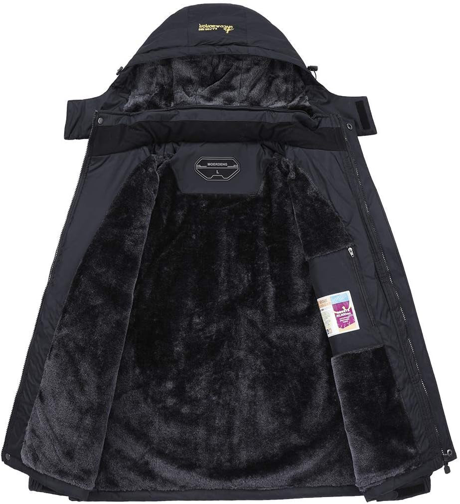 Women'S Waterproof Ski Jacket Warm Winter Snow Coat Mountain Windbreaker Hooded Raincoat Jacket