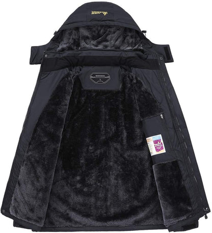 Women'S Waterproof Ski Jacket Warm Winter Snow Coat Mountain Windbreaker Hooded Raincoat Jacket