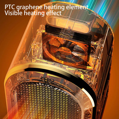 Electric Space Heaters for Indoor Use Space Heater 1200W Heaters Portable with Thermostat Fast Heating Ceramic Room Small Heater with Heating and Fan Modes for Bedroom Office